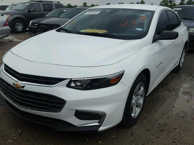 1G1ZC5ST3JF110079 - 2018 CHEVROLET MALIBU LS 白色 照片 2
