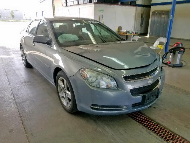 1G1ZH57B594268058 - 2009 CHEVROLET MALIBU 1LT BLUE photo 1