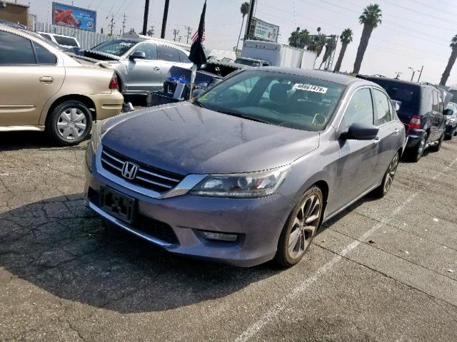 1HGCR2E52EA230368 - 2014 HONDA ACCORD SPO CHARCOAL photo 2