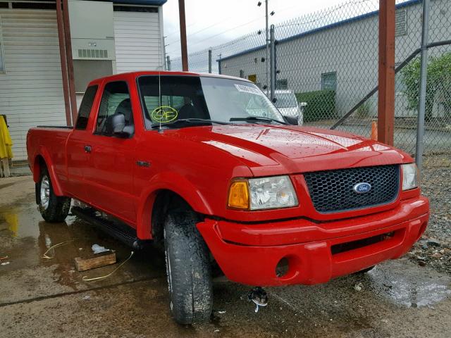 1FTYR14VX3TA28606 - 2003 FORD RANGER SUP RED photo 1