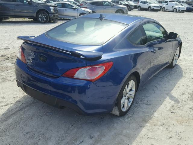 KMHHU6KJ5GU134467 - 2016 HYUNDAI GENESIS CO BLUE photo 4