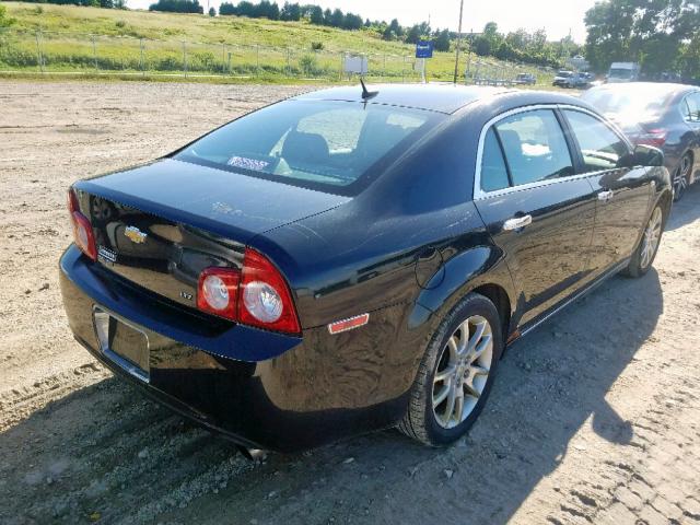 1G1ZK57778F186459 - 2008 CHEVROLET MALIBU LTZ შავი ფოტო 4