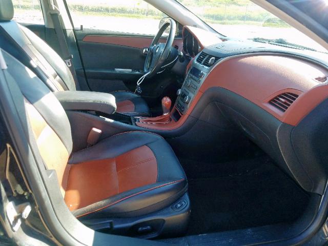1G1ZK57778F186459 - 2008 CHEVROLET MALIBU LTZ შავი ფოტო 5