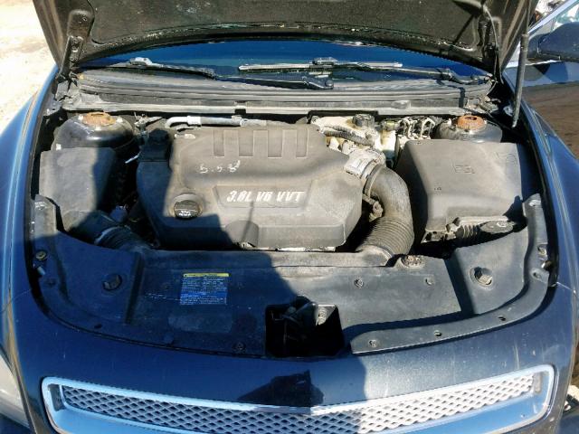 1G1ZK57778F186459 - 2008 CHEVROLET MALIBU LTZ შავი ფოტო 7