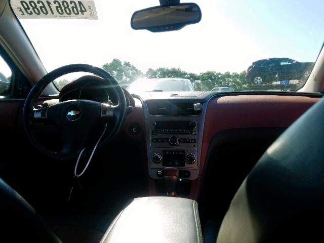 1G1ZK57778F186459 - 2008 CHEVROLET MALIBU LTZ შავი ფოტო 9