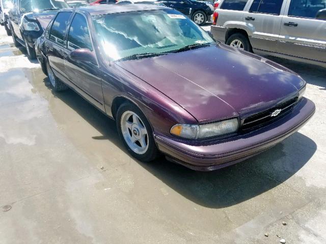 1G1BL52P3TR122609 - 1996 CHEVROLET IMPALA  SS PURPLE photo 1