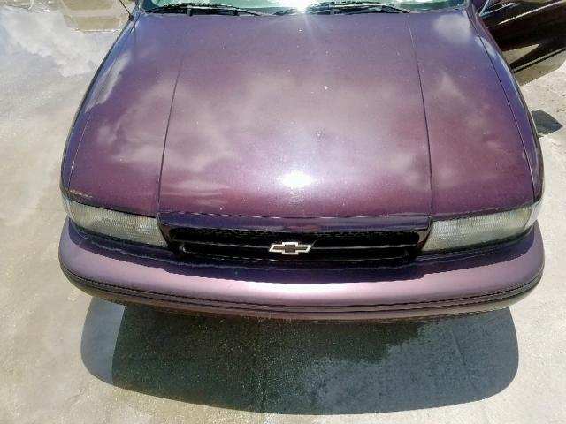 1G1BL52P3TR122609 - 1996 CHEVROLET IMPALA  SS PURPLE photo 7