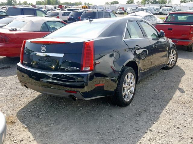 1G6DT57V480207917 - 2008 CADILLAC CTS HI FEA BLACK photo 4