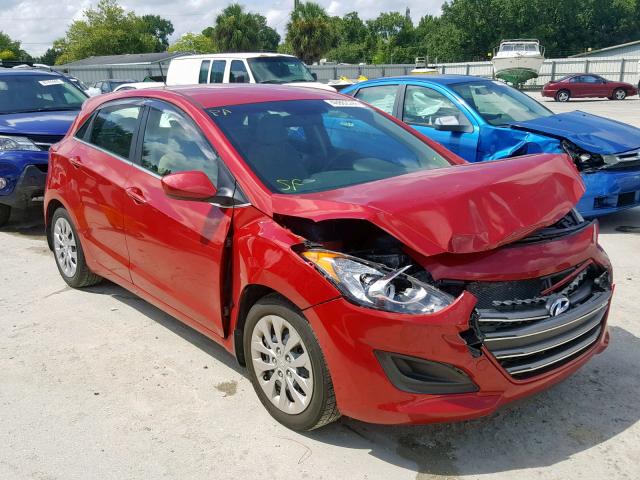 KMHD35LHXGU269516 - 2016 HYUNDAI ELANTRA GT RED photo 1