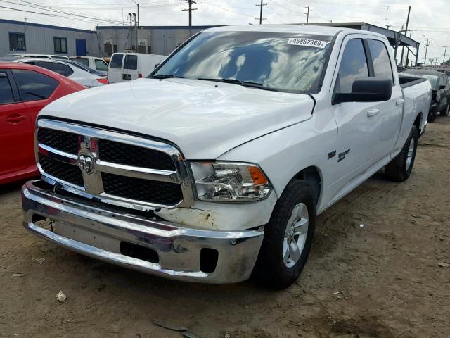 1C6RR6TT0KS608833 - 2019 RAM 1500 CLASS WHITE photo 2