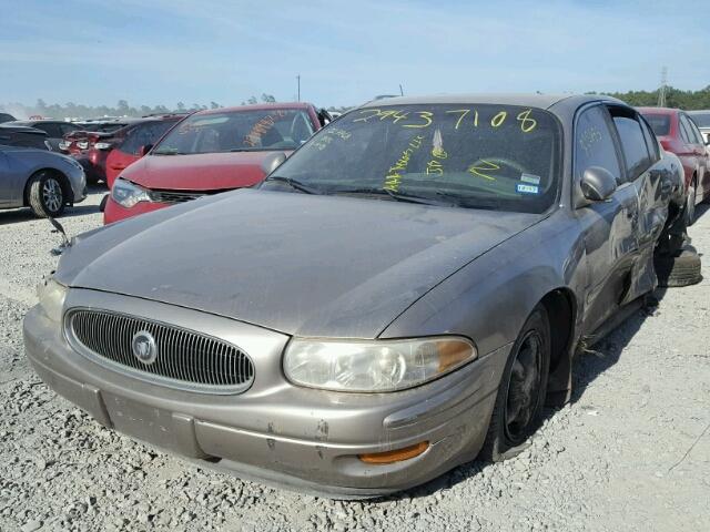 1G4HR54K1YU245259 - 2000 BUICK LESABRE LI BROWN photo 2