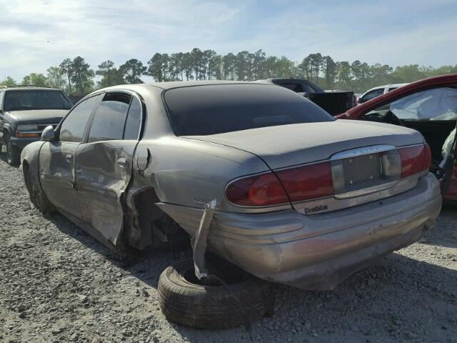 1G4HR54K1YU245259 - 2000 BUICK LESABRE LI BROWN photo 3