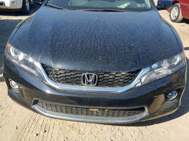 1HGCT1B84EA011910 - 2014 HONDA ACCORD EXL BLACK photo 7