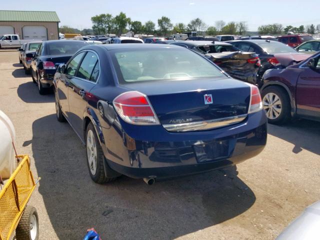 1G8ZS57B19F178669 - 2009 SATURN AURA XE BLUE photo 3