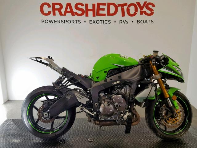 JKBZXJE18FA016367 - 2015 KAWASAKI ZX636 E GREEN photo 1