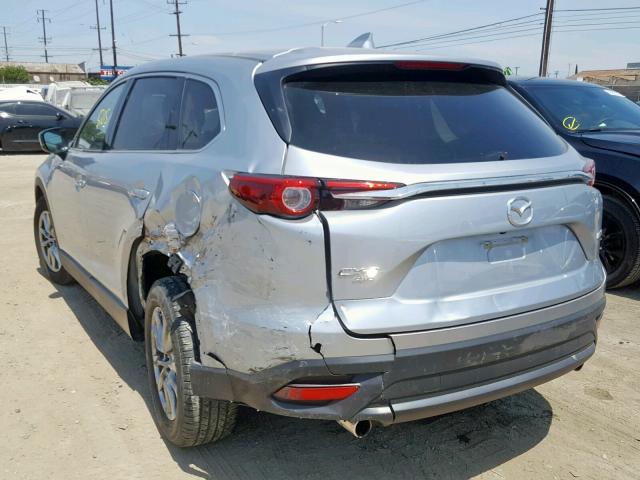 JM3TCBCY1K0308869 - 2019 MAZDA CX-9 TOURI SILVER photo 3