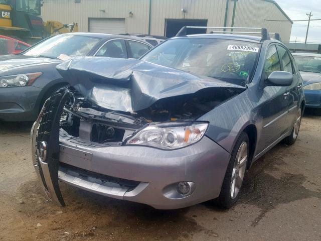 JF1GH63679H812765 - 2009 SUBARU IMPREZA OU GREEN photo 2