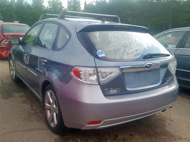 JF1GH63679H812765 - 2009 SUBARU IMPREZA OU GREEN photo 3