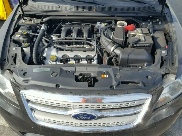 1FAHP2EW3AG163666 - 2010 FORD TAURUS SEL CHARCOAL photo 7