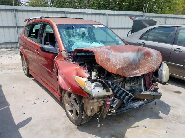 5Y2SL62824Z437974 - 2004 PONTIAC VIBE RED photo 1