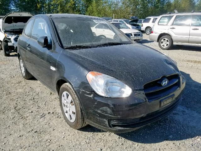 KMHCM3AC1AU185323 - 2010 HYUNDAI ACCENT BLU BLACK photo 1