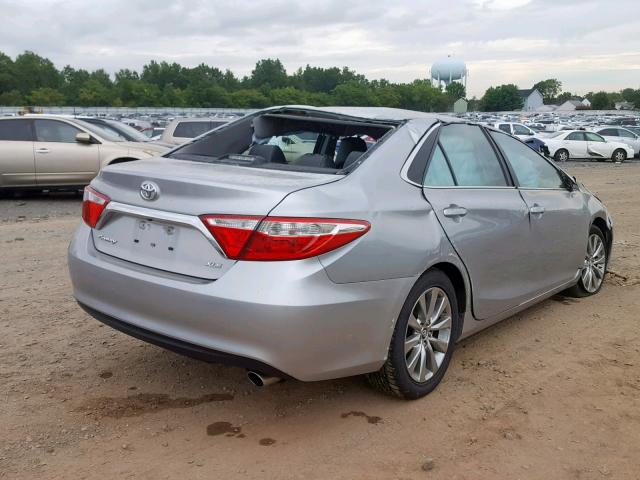 4T4BF1FK1GR530925 - 2016 TOYOTA CAMRY LE SILVER photo 4