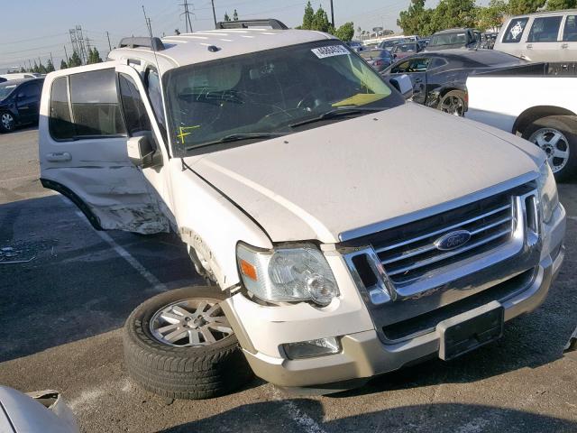 1FMEU64EX8UA84069 - 2008 FORD EXPLORER E WHITE photo 1