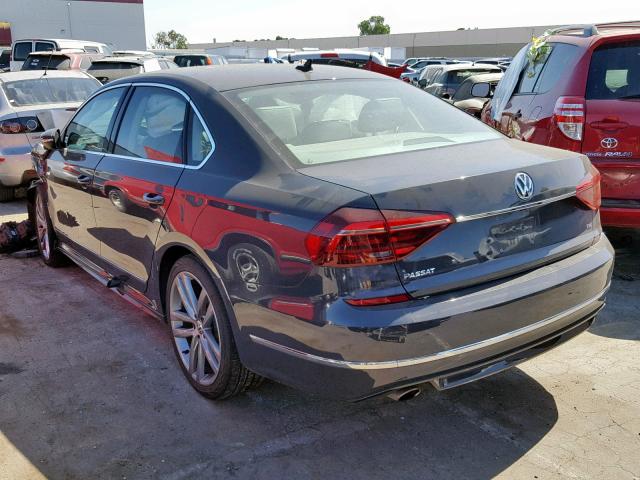 1VWDT7A3XHC044637 - 2017 VOLKSWAGEN PASSAT R-L GRAY photo 3