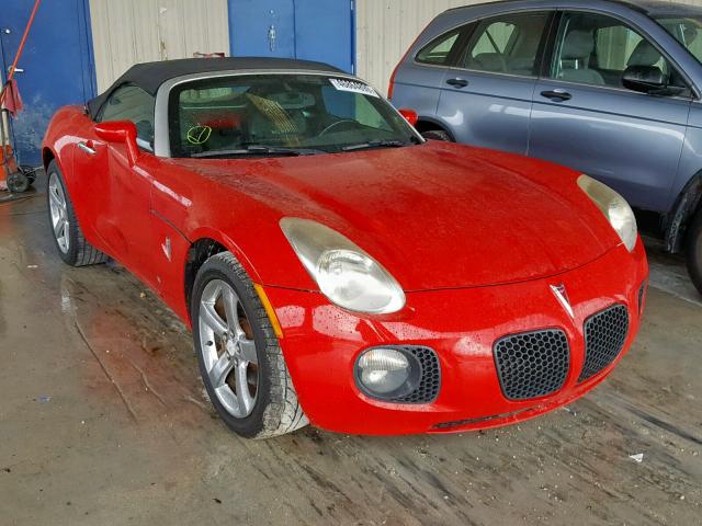 1G2MG35X27Y120760 - 2007 PONTIAC SOLSTICE G RED photo 1