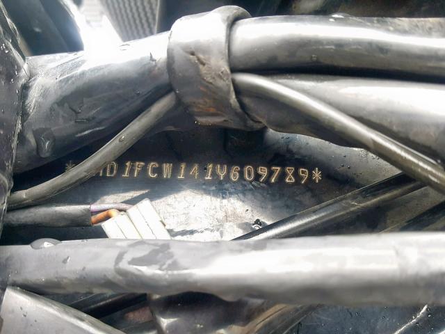 1HD1FCW141Y609789 - 2001 HARLEY-DAVIDSON FLHTCUI GRAY photo 10