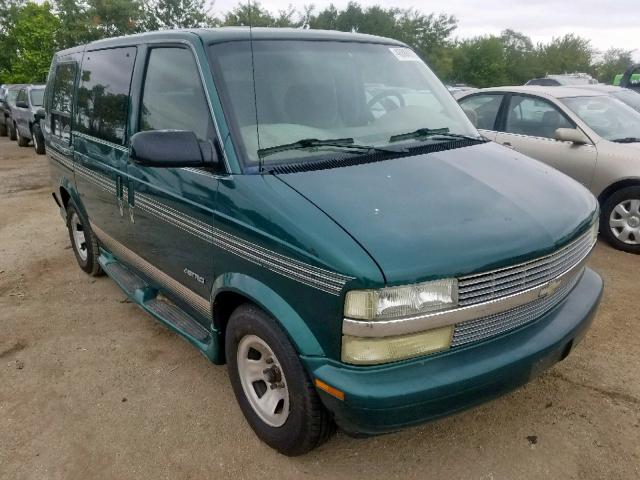 1GBDM19X32B114419 - 2002 CHEVROLET ASTRO GREEN photo 1