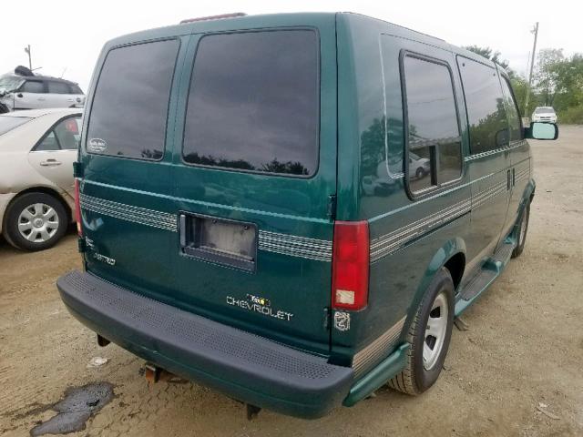 1GBDM19X32B114419 - 2002 CHEVROLET ASTRO GREEN photo 4