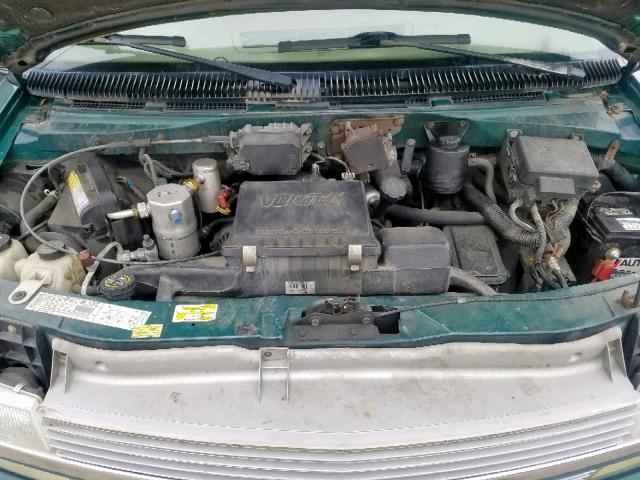 1GBDM19X32B114419 - 2002 CHEVROLET ASTRO GREEN photo 7