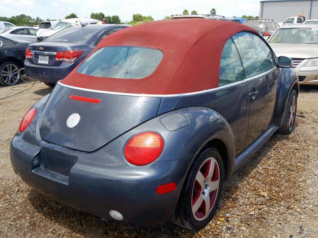 3VWCM31Y95M356892 - 2005 VOLKSWAGEN NEW BEETLE გრაფიტი ფოტო 4