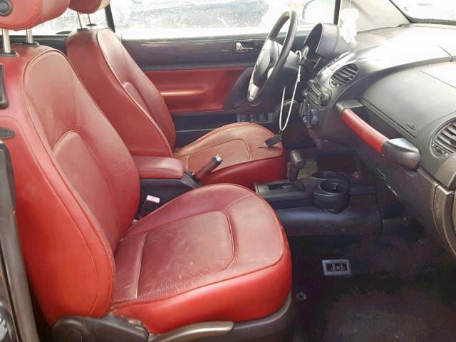 3VWCM31Y95M356892 - 2005 VOLKSWAGEN NEW BEETLE გრაფიტი ფოტო 5