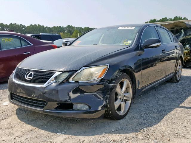 JTHBL96S285001015 - 2008 LEXUS GS 460 BLACK photo 2