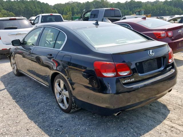 JTHBL96S285001015 - 2008 LEXUS GS 460 BLACK photo 3