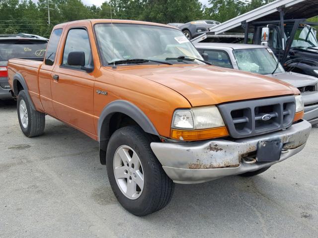 1FTZR15V9YTA06512 - 2000 FORD RANGER SUP ORANGE photo 1