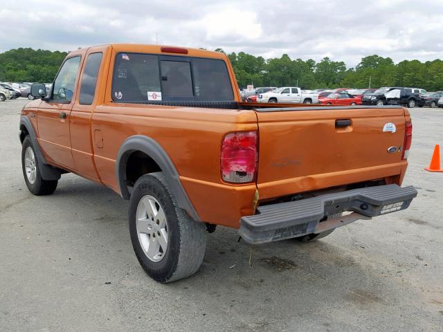 1FTZR15V9YTA06512 - 2000 FORD RANGER SUP ORANGE photo 3