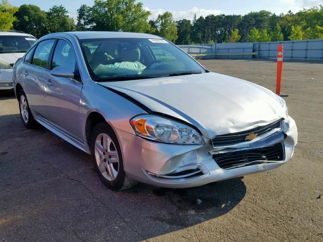 2G1WB57K891195123 - 2009 CHEVROLET IMPALA LS SILVER photo 1