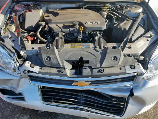 2G1WB57K891195123 - 2009 CHEVROLET IMPALA LS SILVER photo 7