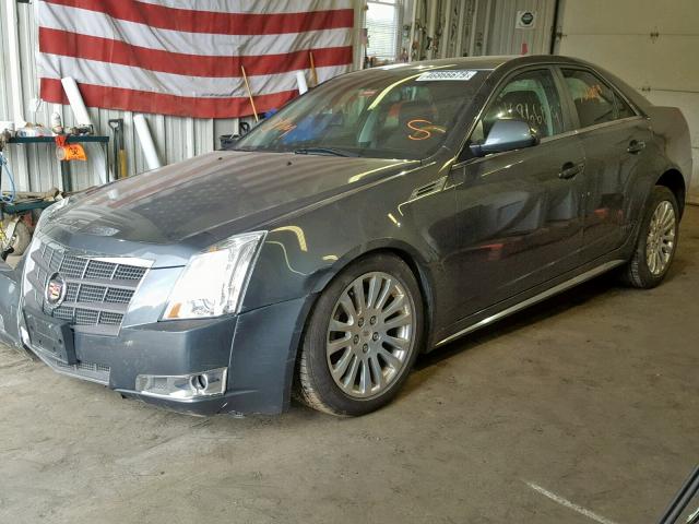 1G6DM5EGXA0142661 - 2010 CADILLAC CTS PERFOR GRAY photo 2