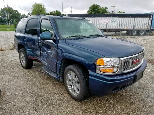 1GKEK63UX5J229308 - 2005 GMC YUKON DENA BLUE photo 1