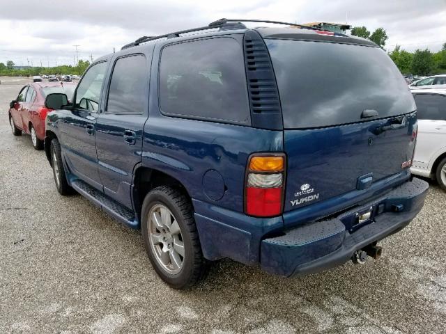 1GKEK63UX5J229308 - 2005 GMC YUKON DENA BLUE photo 3