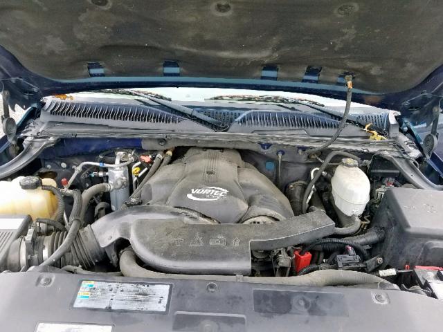 1GKEK63UX5J229308 - 2005 GMC YUKON DENA BLUE photo 7