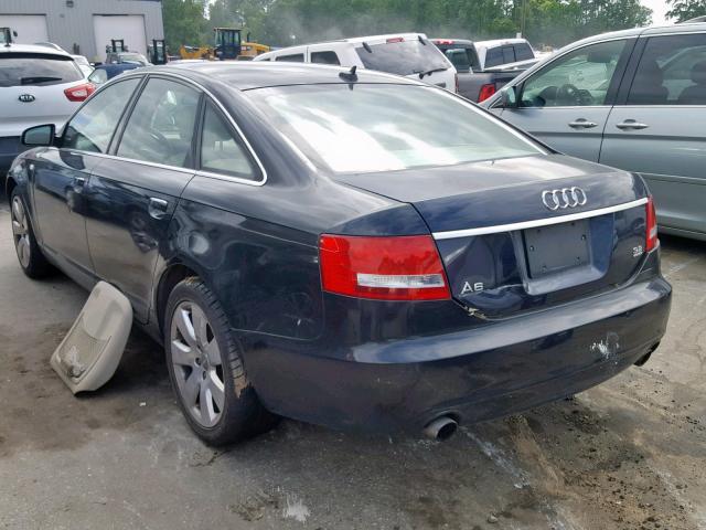 WAUDH74F88N122909 - 2008 AUDI A6 3.2 QUA BLACK photo 3