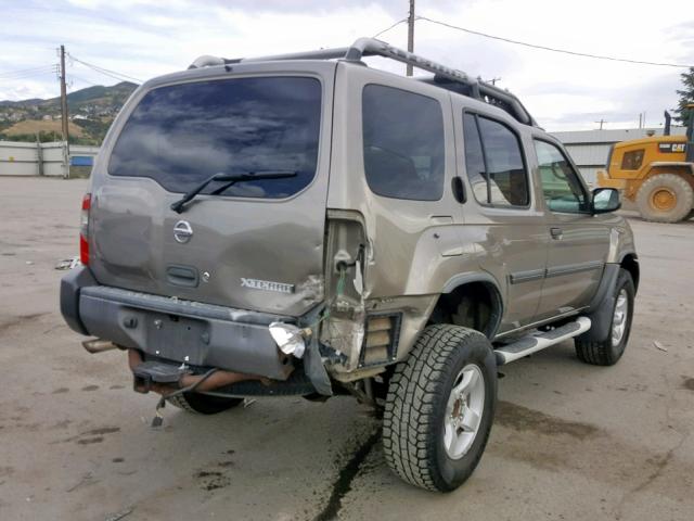 5N1ED28Y44C644536 - 2004 NISSAN XTERRA XE GRAY photo 4