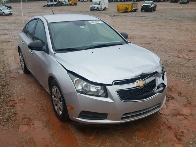 1G1PA5SH4D7267109 - 2013 CHEVROLET CRUZE LS SILVER photo 1