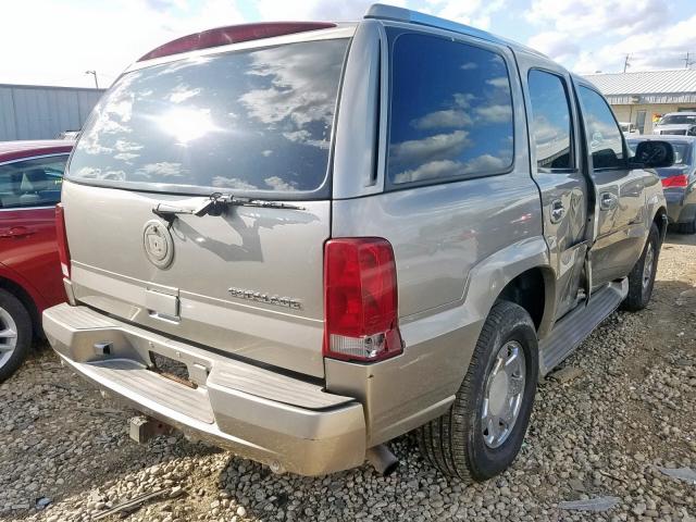 1GYEK63N63R269981 - 2003 CADILLAC ESCALADE L BEIGE photo 4