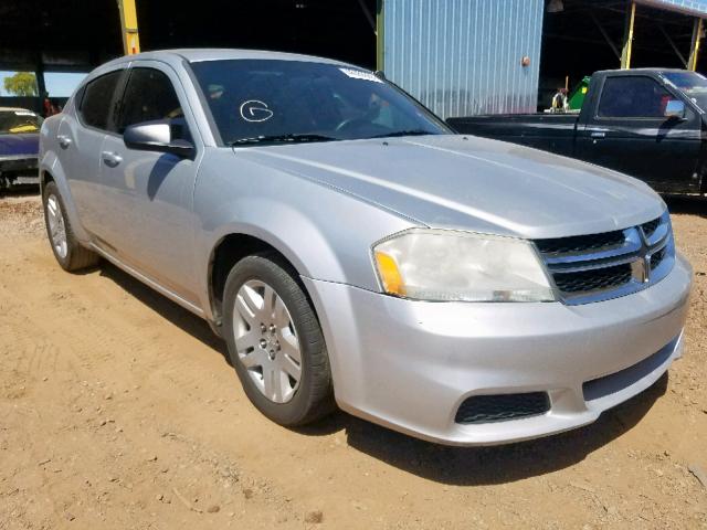 1B3BD4FB5BN502314 - 2011 DODGE AVENGER EX SILVER photo 1